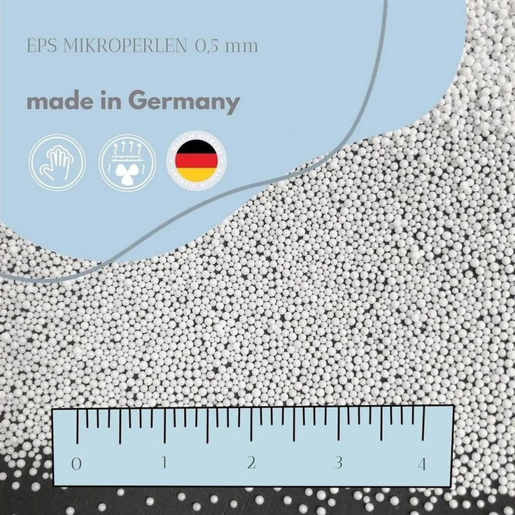 SEI Design Stillkissen Stillkissen 190x30 XXL, Füllung EPS Mikroperlen, Bezug 100% Baumwoll, Schwangerschaftskissen mit Bezug, Bezug 100% Baumwolle – Bild 2
