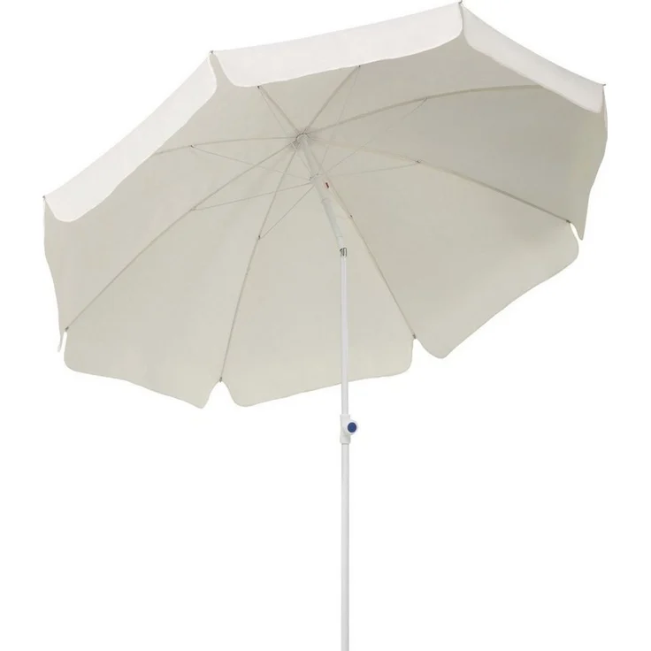 Sonnenschirm Ibiza 200/8 rund, Ø ca. 200 cm natur – Bild 5