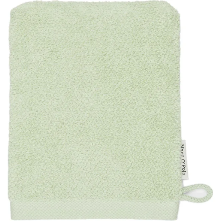 Marc O Polo Frottierserie Timeless Uni|Waschhandschuh 16x22 cm| light-green