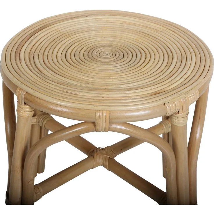 Rattan Beistelltisch Deria – Bild 3