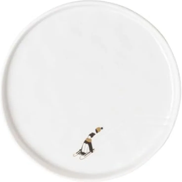 Räder Schneetag Teller Goldkufen D. 15cm H. 1,2cm