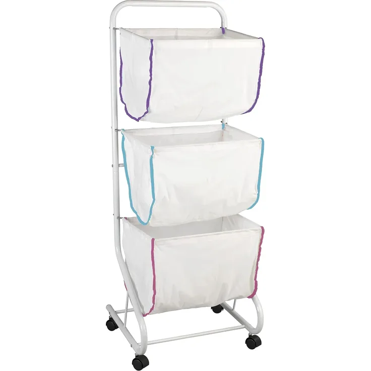 WENKO,Wäschesammler Wäschesack Wäschebox Wäsche Box 3 Wäschekörben Escala