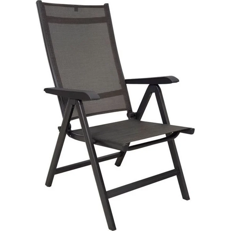 KETTLER BASIC BASE Klappsessel Multipositionssessel Anthrazit / Bronze – Bild 4