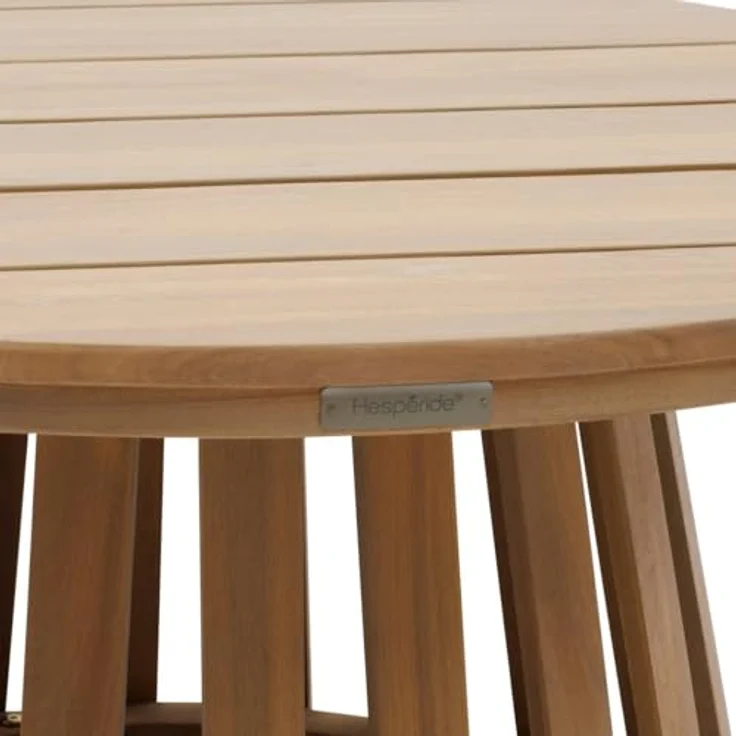 XXXL Akazien Gartentisch, braun, mit verstellbaren Beinen, 80x40 cm, FSC-zertifiziert, wetterbeständig – Bild 2