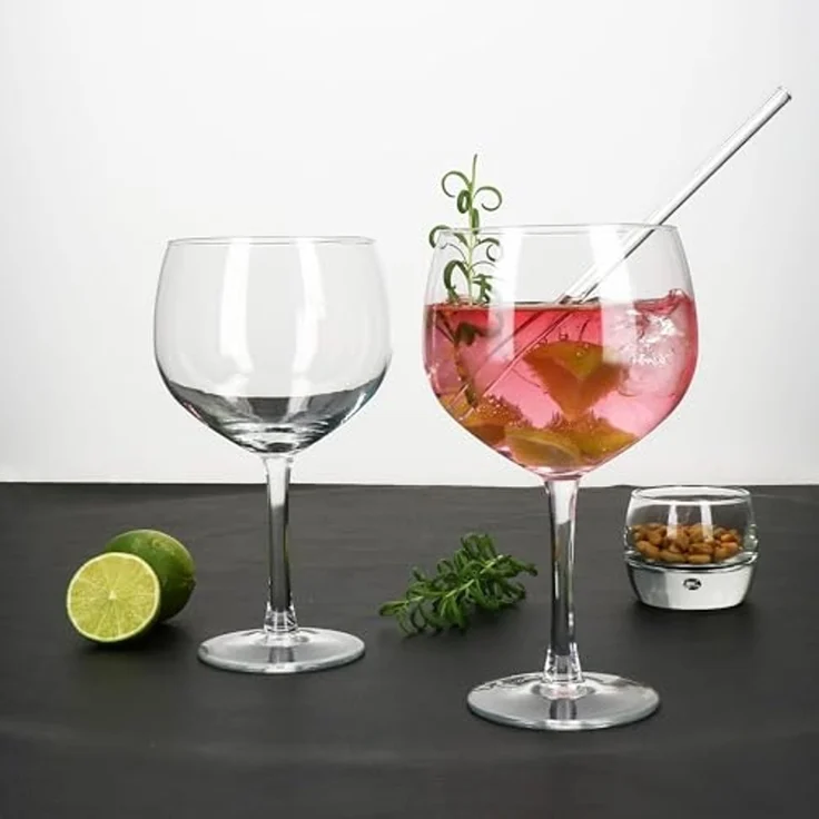 MamboCat Longdrinkglas 4x Gin Tonic Gläser 400ml Longdrink-Glas klar Cocktail-Gläser Wasser, Glas – Bild 3