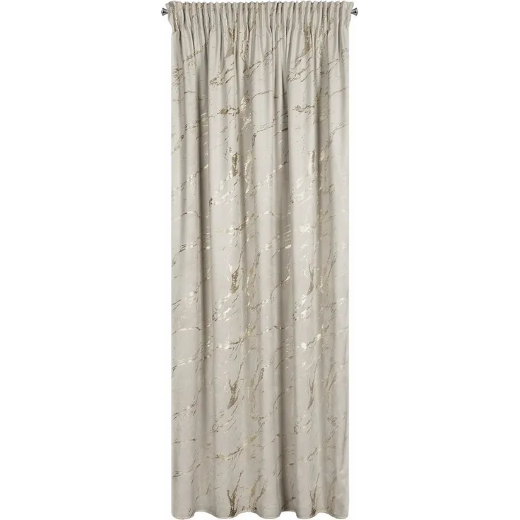 Eurofirany Vorhang Elegante, blickdichte Vorhänge aus Samt mit Glanzdruck, Kräuselband, Kräuselband Ösen Tunnelzug Polyester 140x250 140x270 cm