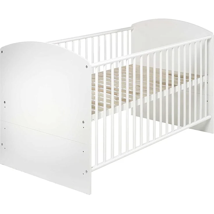 Schardt 11 518 02 00 Kinderzimmer 3 - teilig Classic White bestehend aus, Kombi - Kinderbett, 70x140 cm – Bild 3