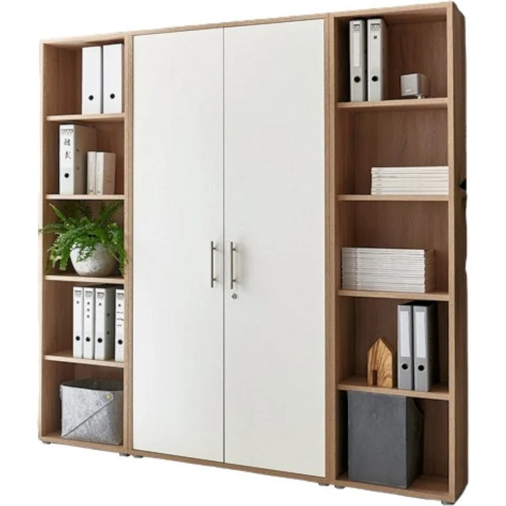 BMG Möbel Aktenschrank Office Edition 3 (Schrankwand Set, 3tlg) abschließbar, matt oder Hochglanz lackiert – Bild 5