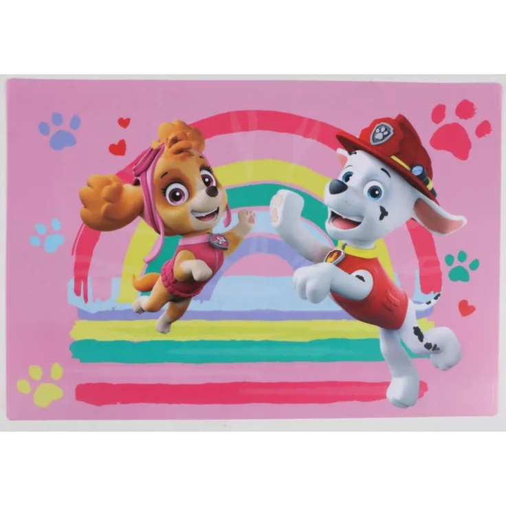 Paw Patrol Platz-Set verschiedene Designs Jungen Mädchen Kinder Tischmatten