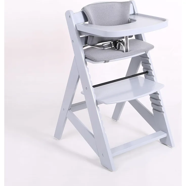 TIGGO Hochstuhl Hochstuhl Kinderhochstuhl Babyhochstuhl Treppenhochstuhl (Packung mit 1 Artikel), Gestell aus Massivholz