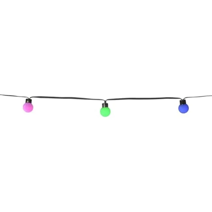 Lite Bulb Moments LBM 10 m intelligente Lichterkette für den Außenbereich - 50 x Kugel 3 cm – Bild 1