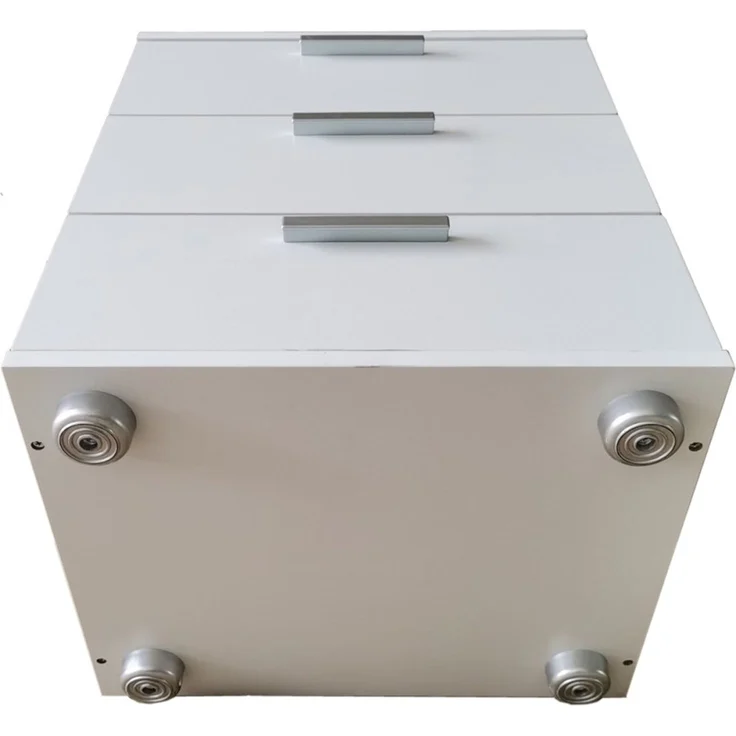 HTI-Line Nachtkommode Nachtschrank Nina mit 3 Schubladen (Stück, 1 St, 1 Nachtschrank), Nachttisch Nachtkommode Nachtkonsole – Bild 5