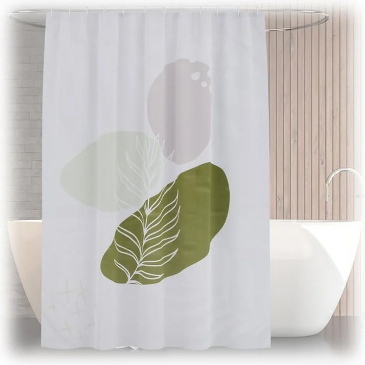 relaxdays Duschvorhang 180x200 cm mit Motiv Breite 180 cm (Boho), 180x200 cm, L – Bild 4