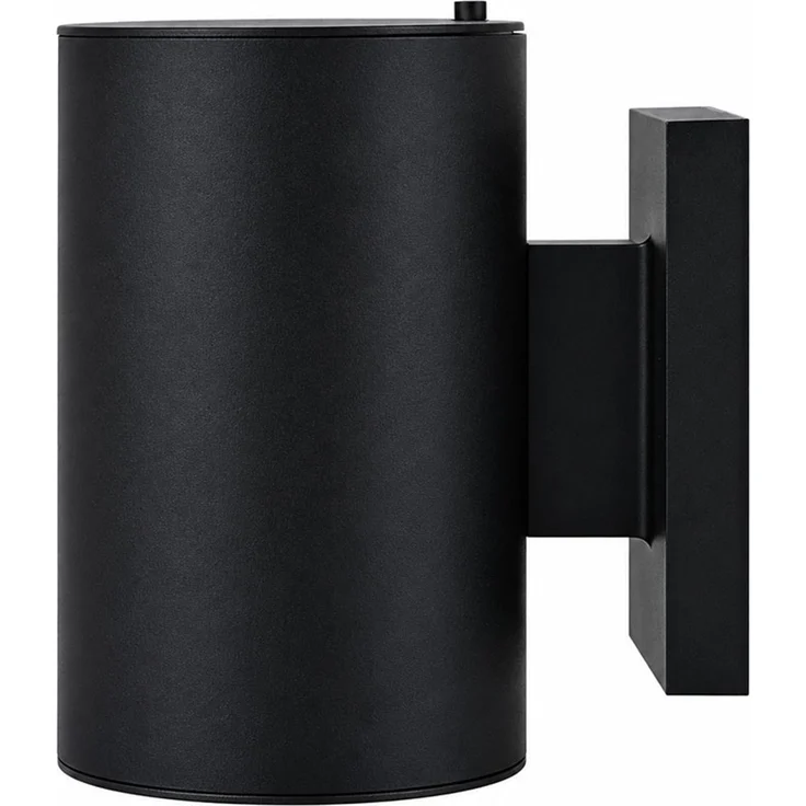 2x LED Solar-Wandleuchte, Schwarz, Aluminium, Dämmerungssensor, H 13 cm – Bild 8