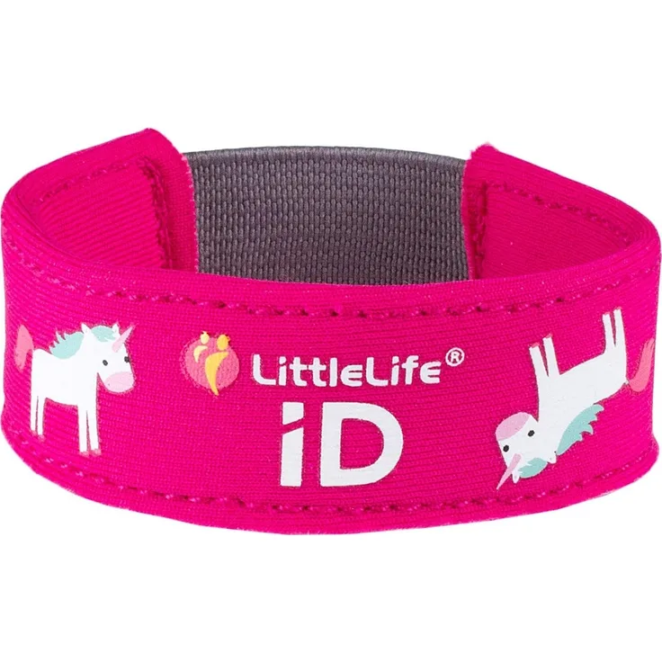 LittleLife Safety iD Armband für Kinder, Einhorn