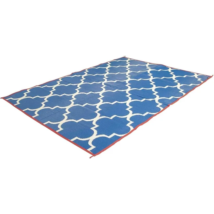 Bo-Camp Außenteppich Chill mat Casablanca 2x1,8 m Blau