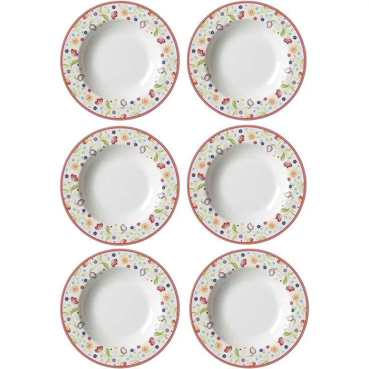 Ritzenhoff & Breker SHANTI Suppenteller 22cm 6er Set