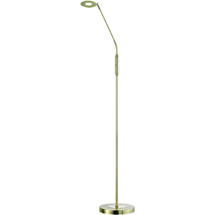 Fischer & Honsel 40109 Stehleuchte Dent messing poliert 150 cm stufenlos dimmbar