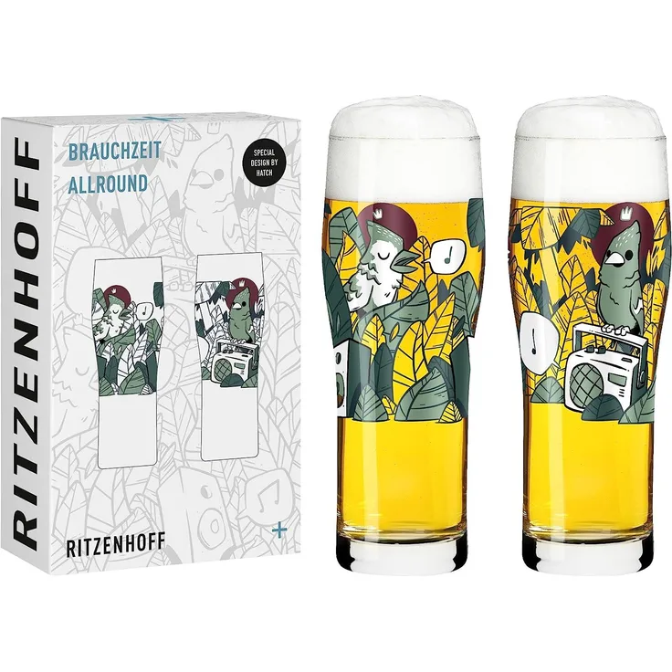 Ritzenhoff 3781003 Allround Glas-Set #3 BRAUCHZEIT Hatch 2022