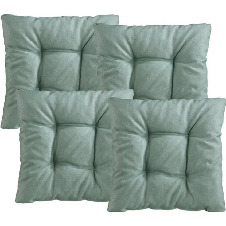 XDREAM Stuhlkissen Sitzkissen Set (2er & 4er) für Stühle und Bänke, robuste Polsterauflage für indoor und outdoor, 38x38x6 cm – Bild 4