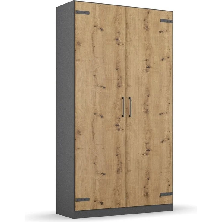 rauch Schrank-Set Holmes, mit Applikationen "Industrial Style" – Bild 3