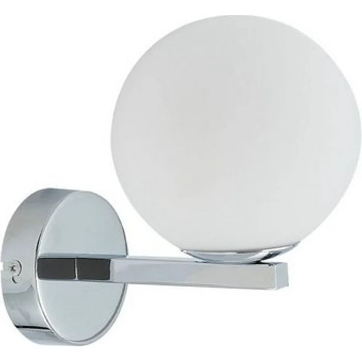 Lucande Wandleuchte Bidolo, Metall, Chrom IP44, 1x8 W LED – Bild 4