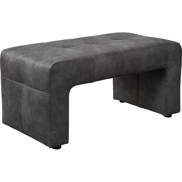 exxpo - sofa fashion Hockerbank Barista Hockerbank mit hoher Bodenfreiheit, Sitz gepolstert,Breite ca. 100 cm