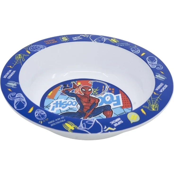 Spiderman Kindergeschirr ab 4 Jahren Schale für Kinder mikrowellengeeignet – Bild 1