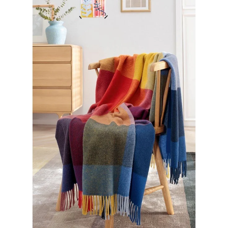 Plaid Cashmere-Plaid, Biederlack, Plaid Soft Impression, Biederlack, im Doubleface-Look, Kuscheldecke – Bild 1
