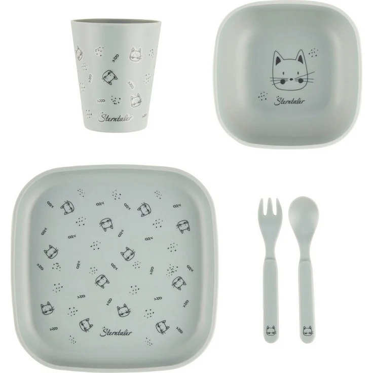 Sterntaler® Kindergeschirr-Set Katze Lilly, Polypropylen – Bild 5