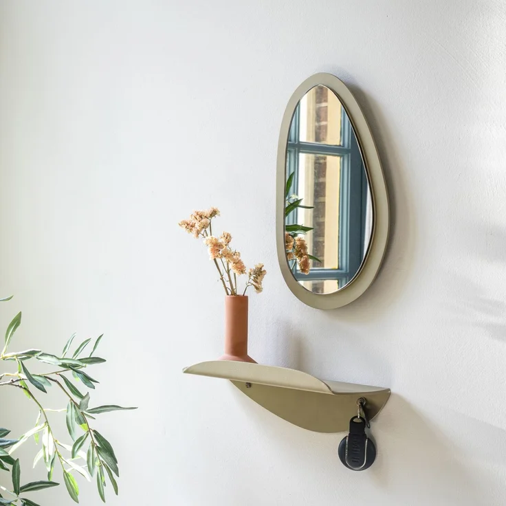 Spinder Design Spiegel Pipa Top Champagne – Bild 7