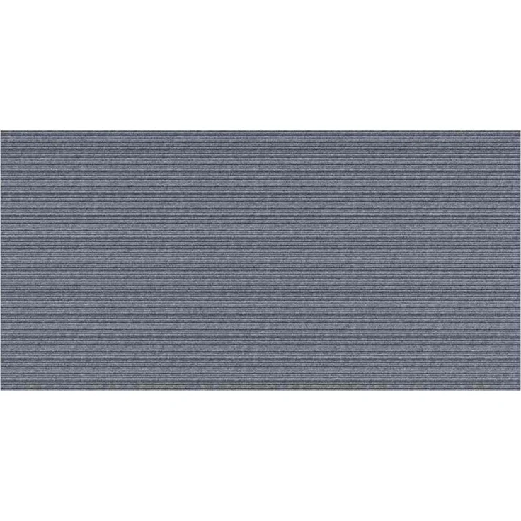 vidaXL Teppichläufer Hellgrau 100 x 200 cm Stoff 42011435 – Bild 2