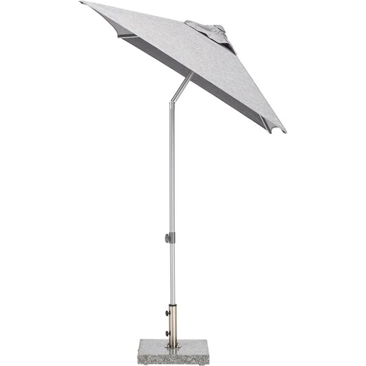 EASY PUSH Stockschirm, 150cm x 210cm, UPF 50+, mit PU-Beschichtung, charcoal