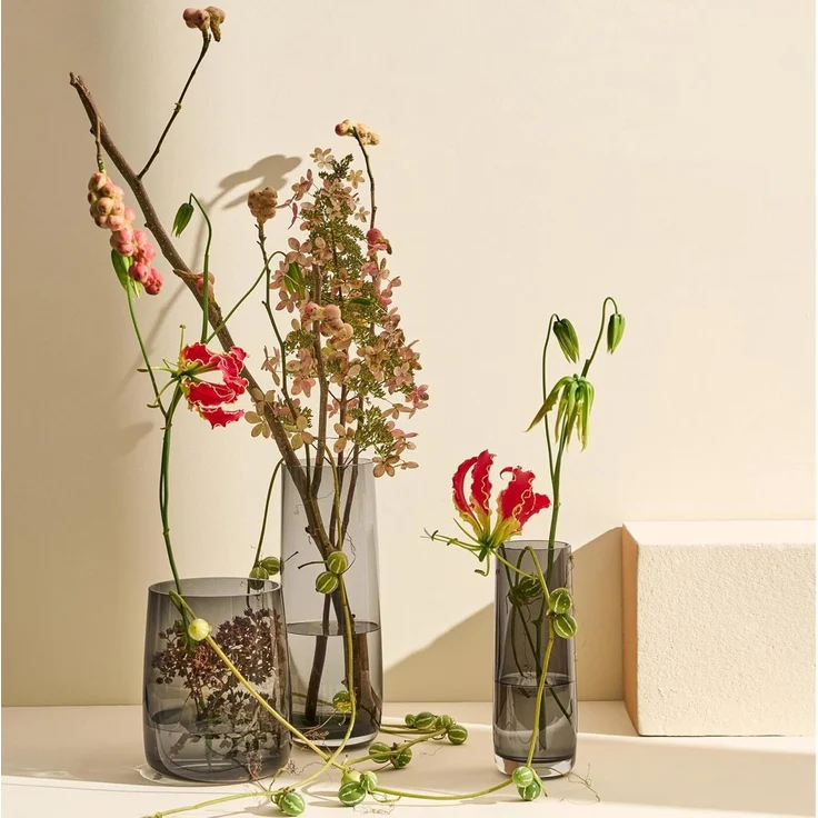 ASA Selection Vase Grau Ajana L 8 cm B 8 cm H 22 cm – Bild 6