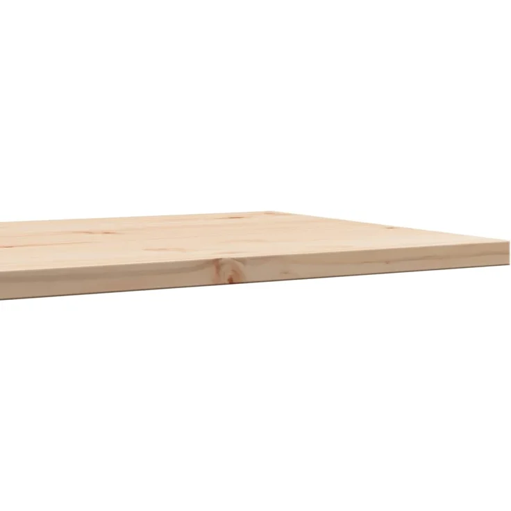 vidaXL Tischplatte 80x50x2,5 cm Rechteckig Massivholz Kiefer 847427 – Bild 6