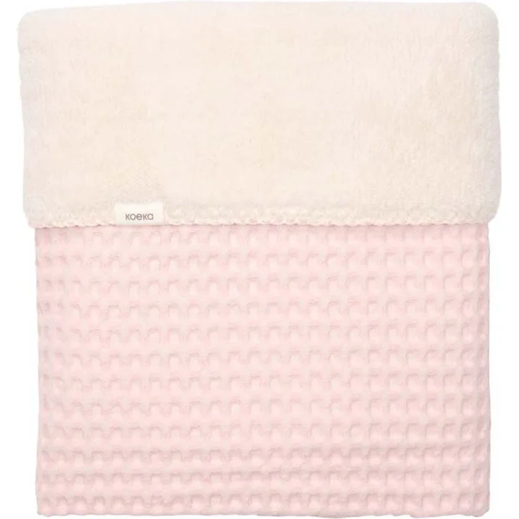 Koeka Oslo Bettdecke - Größe 100 x 150 - Waffel/Te