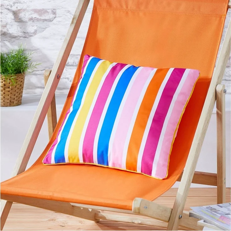Andiamo Dekokissen Helia, Kissenhülle mit Füllung, Sofakissen, modernes Design, eckig, 40x40, Outdoor geeignet – Bild 1