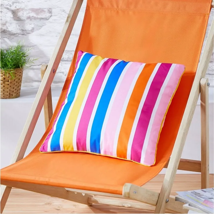Andiamo Dekokissen Helia, Kissenhülle mit Füllung, Sofakissen, modernes Design, eckig, 40x40, Outdoor geeignet