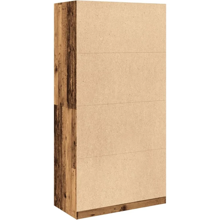 vidaXL Kleiderschrank Altholz-Optik 100x50x200 cm Holzwerkstoff 3307736 – Bild 6