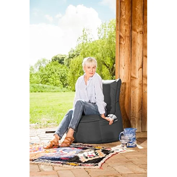 SITTING POINT only by MAGMA Sitzsack Scuba Swing anthrazit – Bild 3