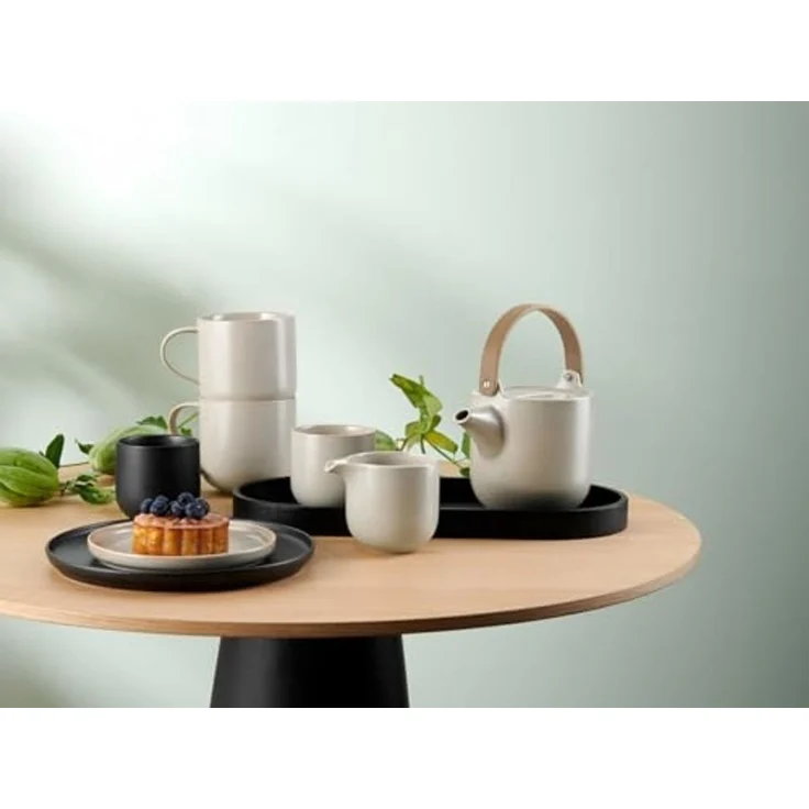 ASA SELECTION Teekanne COPPA Teekanne mit hellem Holzgriff tofu 0,6l – Bild 2
