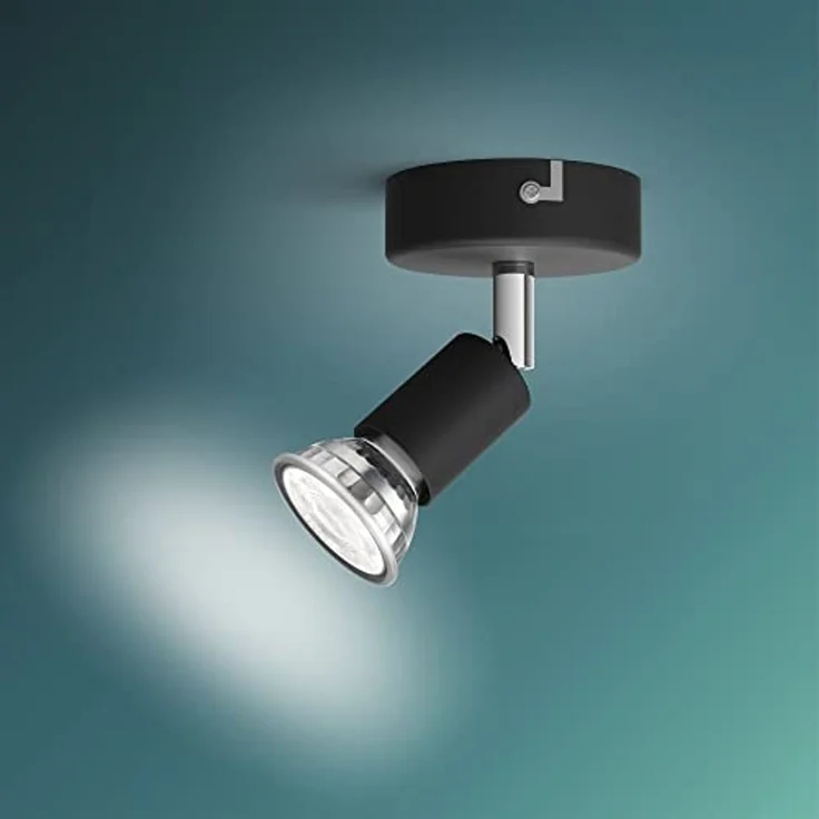 Philips Aufbauspot Strahler Oberflächenbeleuchtung GU10 1 Glühbirne(n) 220-240 V Schwarz – Bild 5