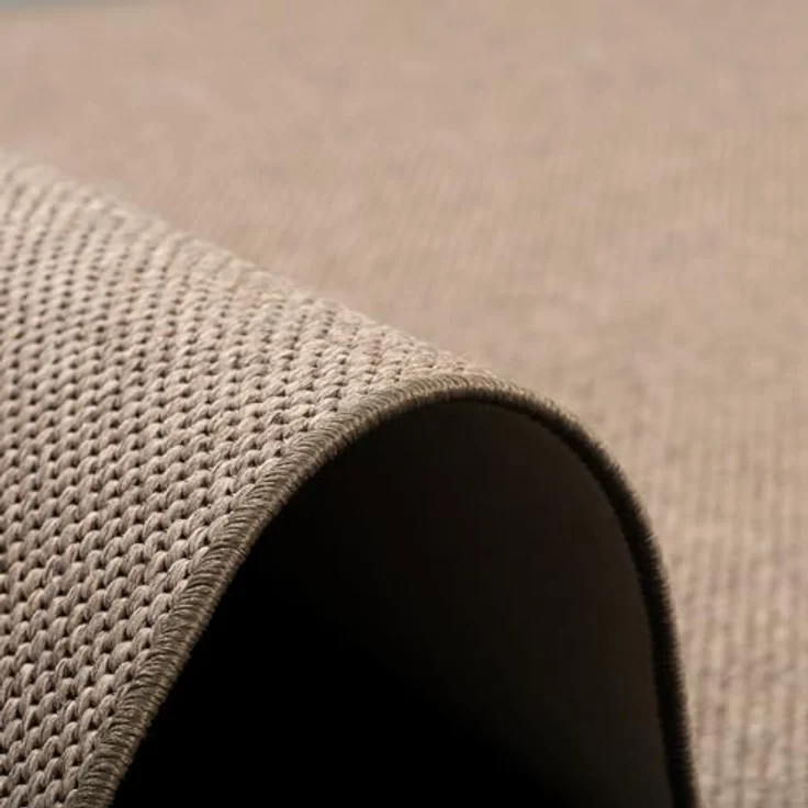 Snapstyle Flachgewebe-Teppich, Braun, 100x300 cm, strapazierfähig, geeignet für Fußbodenheizung, pflegeleicht – Bild 3