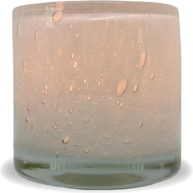 Securit® Stage AYLA mundgeblasenes recyceltes Glas weiß