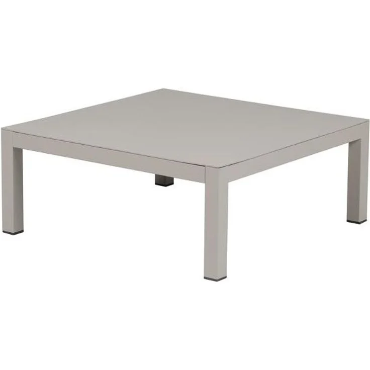 Outdoor Couchtisch Fiam DOMINO, 70 x 70 x 28 cm, taupe – Bild 1