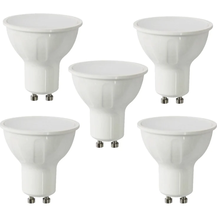 5x 5W GU10 LED Leuchtmittel Leuchte LED Spot 100° 410 Lumen Kaltweiß – Bild 1