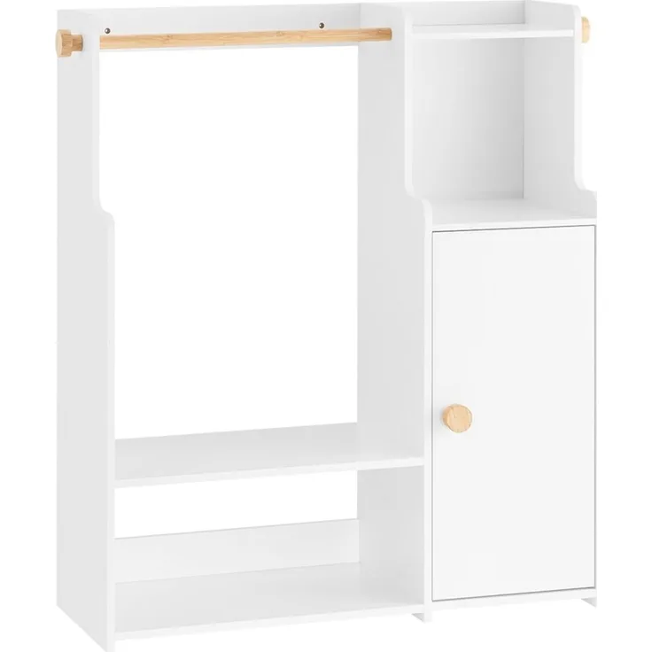 SoBuy KMB110-W Kinderregal, MDF, Lackiert, Weiß, 94 x 110 x 35 cm