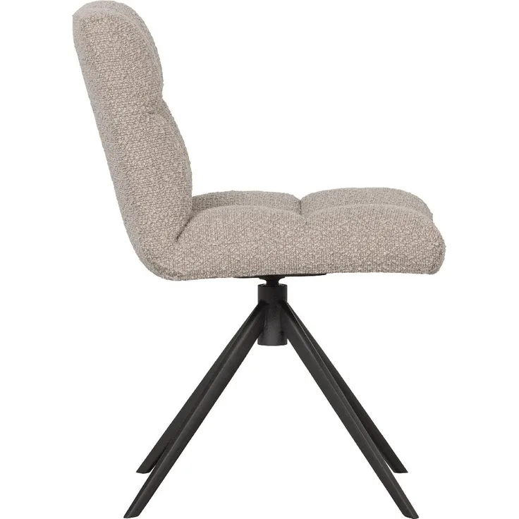 Esszimmerstuhl Vinny aus Boucle Stoff