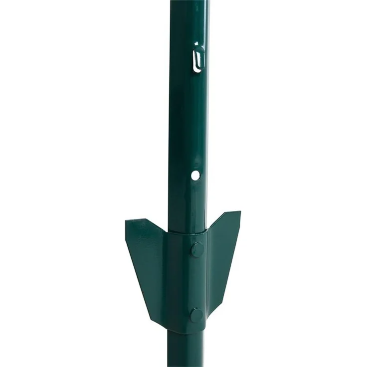 Zaunset Volierendraht Gartenzaun 1 x 10 m Drahtzaun 16 mm Zaun Komplett-Set Grün – Bild 8