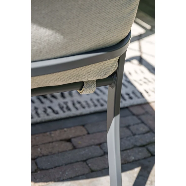 Garden Impressions Sergio Lounge Dining Set 3-teilig – Aluminium Lounge-Essgruppe für Terrasse & Garten – Bild 4